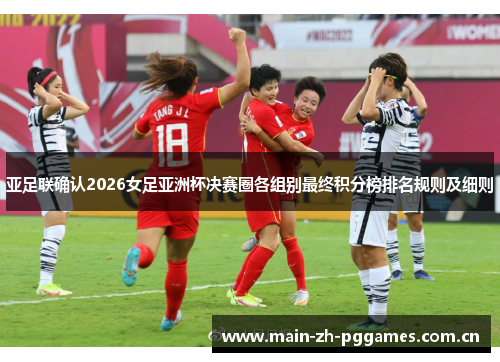 亚足联确认2026女足亚洲杯决赛圈各组别最终积分榜排名规则及细则 亚足联确认2026女足亚洲杯决赛圈各组别最终积分榜排名规则及细则
